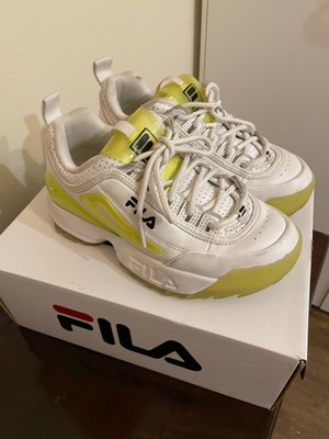 FILA Disruptor PREMIUM EP GIALLO FLUO 8719477228009 | eBay