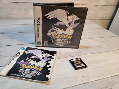 Pokemon Black (Nintendo DS, 2010) Complete in Box. U.A.E. Pokemon Black (Nintendo DS, 2010) Complete in Box. U.A.E.