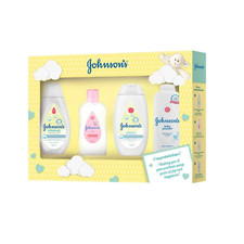 Johnson's Baby Gifting Bathtime Gift Set - Baby Powder, Oil, Shower  Lotion