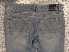 vtg QUICKSILVER BLUE JEANS 100% Cotton USA MADE Totally DISTRESSED men 33x32 290