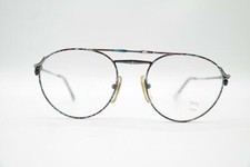 Vintage Prestige 263 Multicolored Oval Glasses Frame Eyeglasses NOS