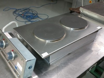 Wells H 706 Stainless Steel Built In Electric Countertop Hot Plate