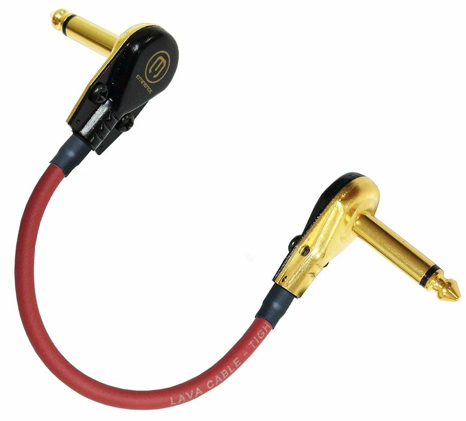 Cable de lava 3 unidades - cuerda floja de lava (rojo) - 24 pulgadas - cables de conexión oro premium Foto 2 de 4