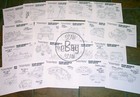 TURBO TEEN ANIMATORS' MODEL SHEETS HANNA BARBERA Ruby Spears Studio ARTIST GUIDE — photo 2