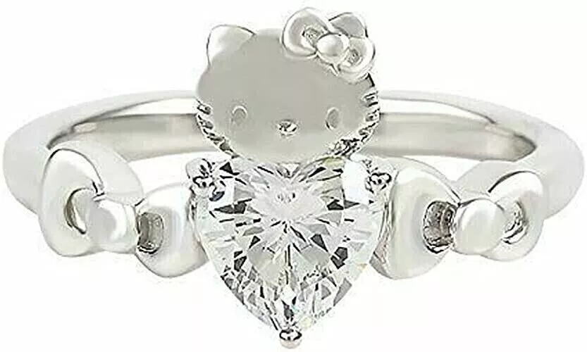 Hello kitty engagement ring clearance