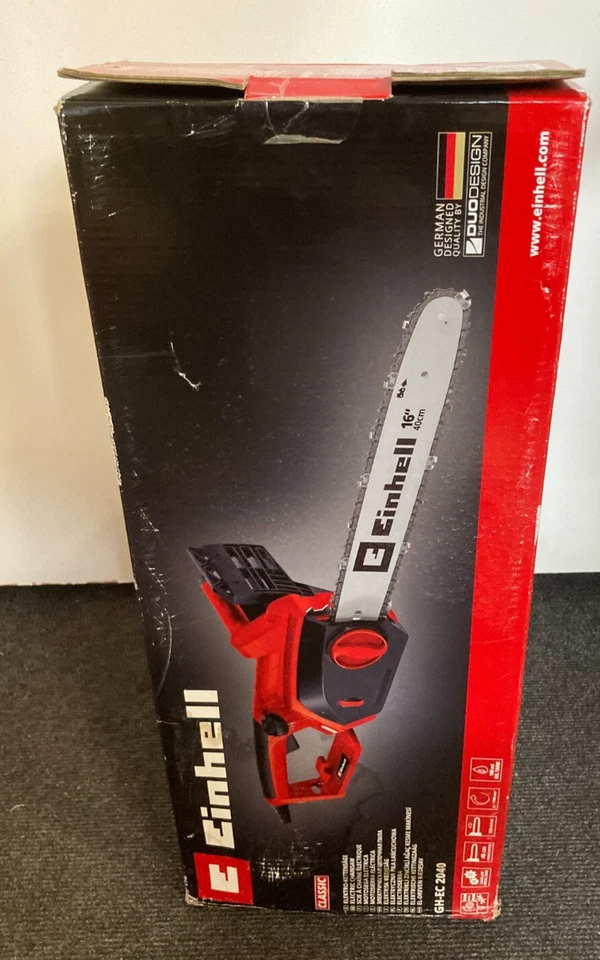 Einhell Electric Chainsaw 40cm 2000W 16 Inch Wood Saw Corded GH-EC 2040 - Image 3 of 4