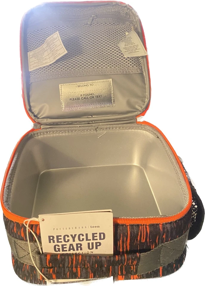Pottery Barn Teen Lunch Box Multicolor Insulated Lightweight Compact - Image 2 of 2