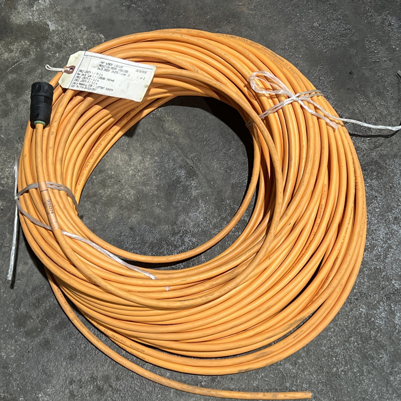 🔥Rexroth IKS4374 Servo Encoder Signal Feedback Cable 70m, New, FreeShip🇺🇸