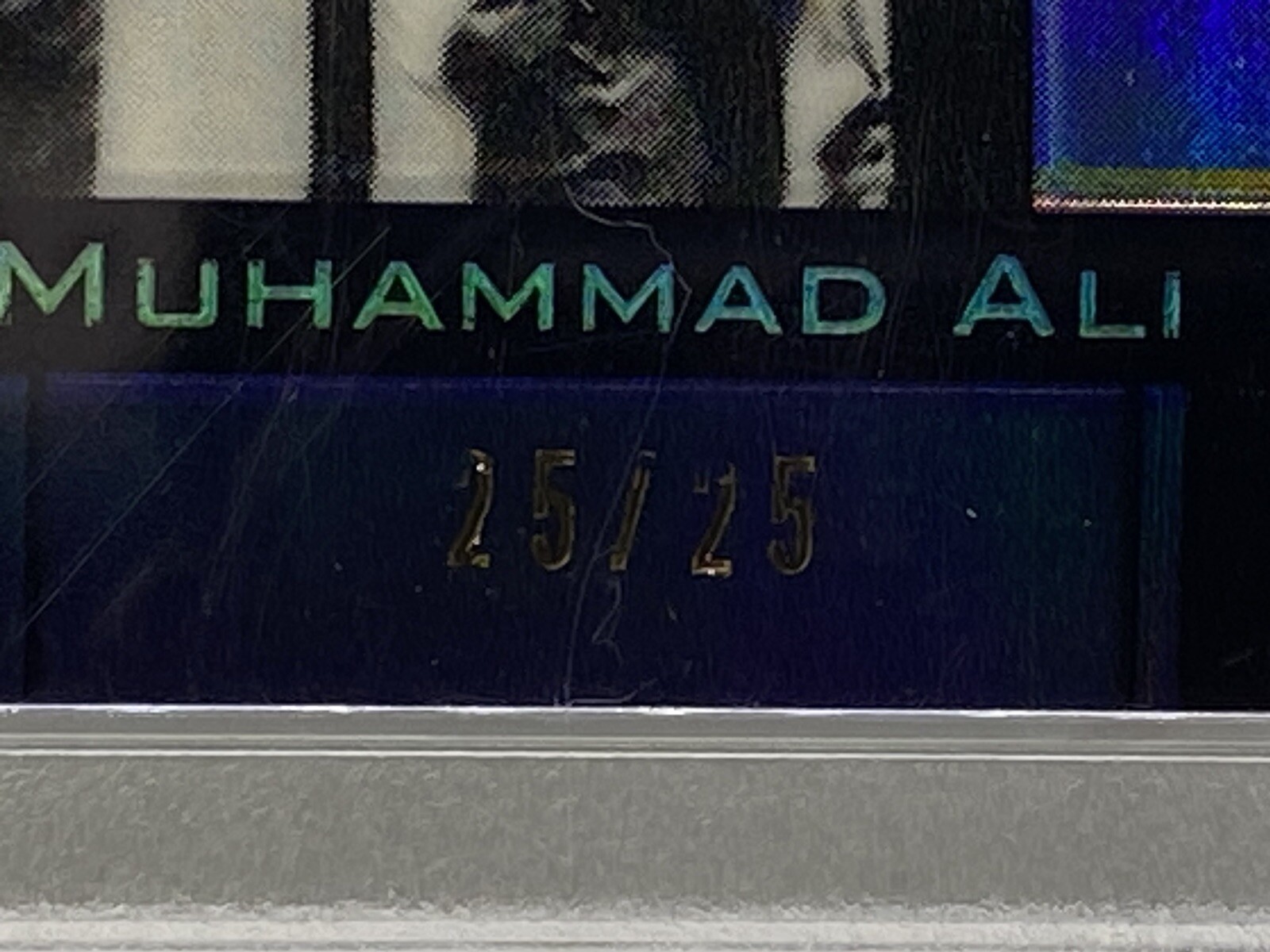 2011 Leaf Metal Ali - Muhammad Ali #3 Blue Prismatic /25 for sale ...