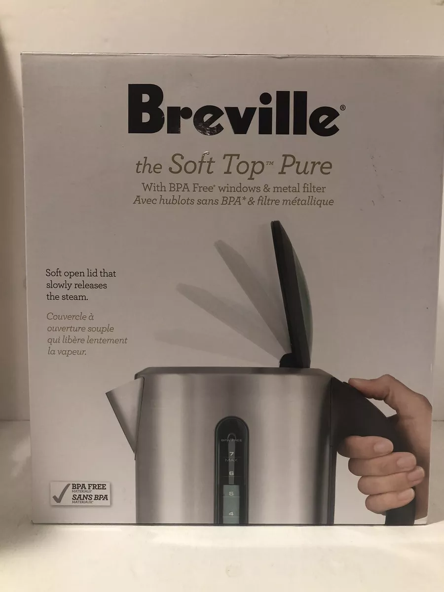 Breville Soft Top Stainless Steel Kettle 