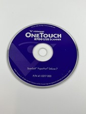 Visioneer OneTouch 8700 USB Scanner CD Windows P/N 41-0217-000