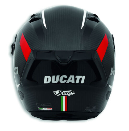 DUCATI X-Lite Speed Evo CARBON Helm Integralhelm Helmet carbon rot NEU - Bild 2 von 2