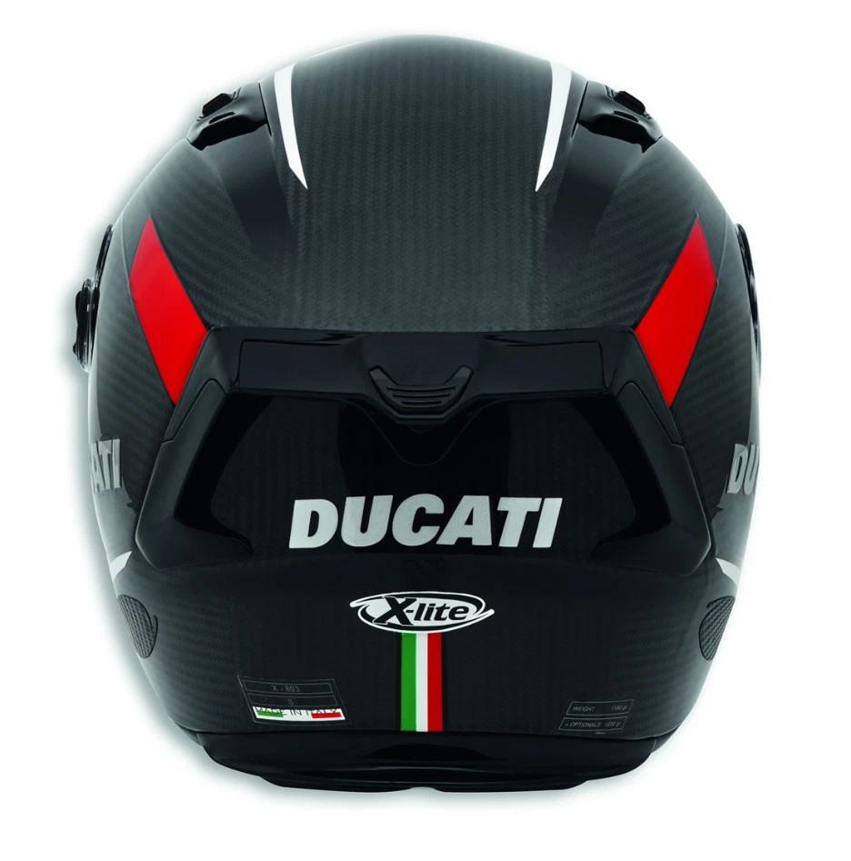 DUCATI X-Lite Speed Evo CARBON Helm Integralhelm Helmet carbon rot NEU !! - Bild 2 von 2