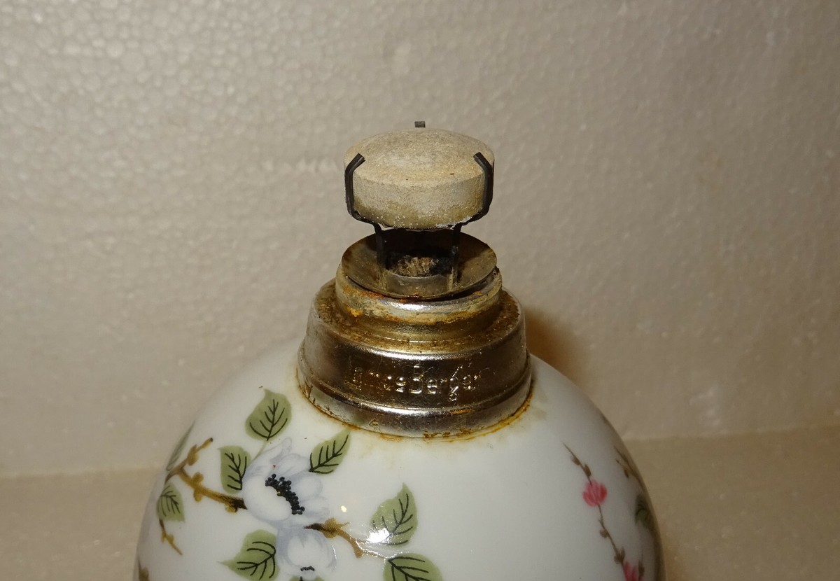 Lampe Berger Porcelaine Limoges - Décor Floral N°35 - Diffuseur Parfum (Occasion)