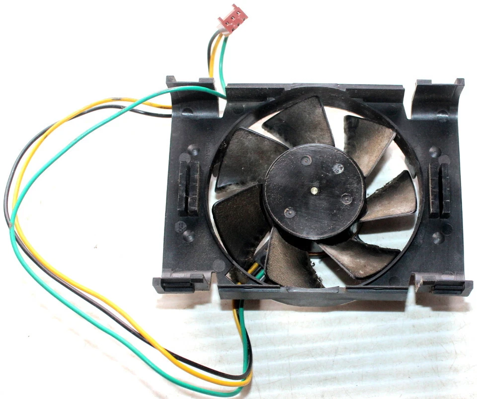 Intel A80856-003 DC12V 0.28A Nidec Corp. CPU Cooling Fan Mounts Onto Heatsink - Image 2 of 2