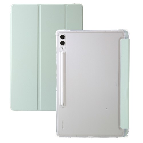 For Samsung Galaxy Tab S9/S9 FE Plus PU Smart Case Stand Cover With S Pen Holder - Picture 17 of 20