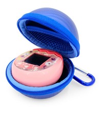 CASEMATIX Blue Carry Case for Tamagotchi Pix Digital Pet w/ Clip - Travel Case