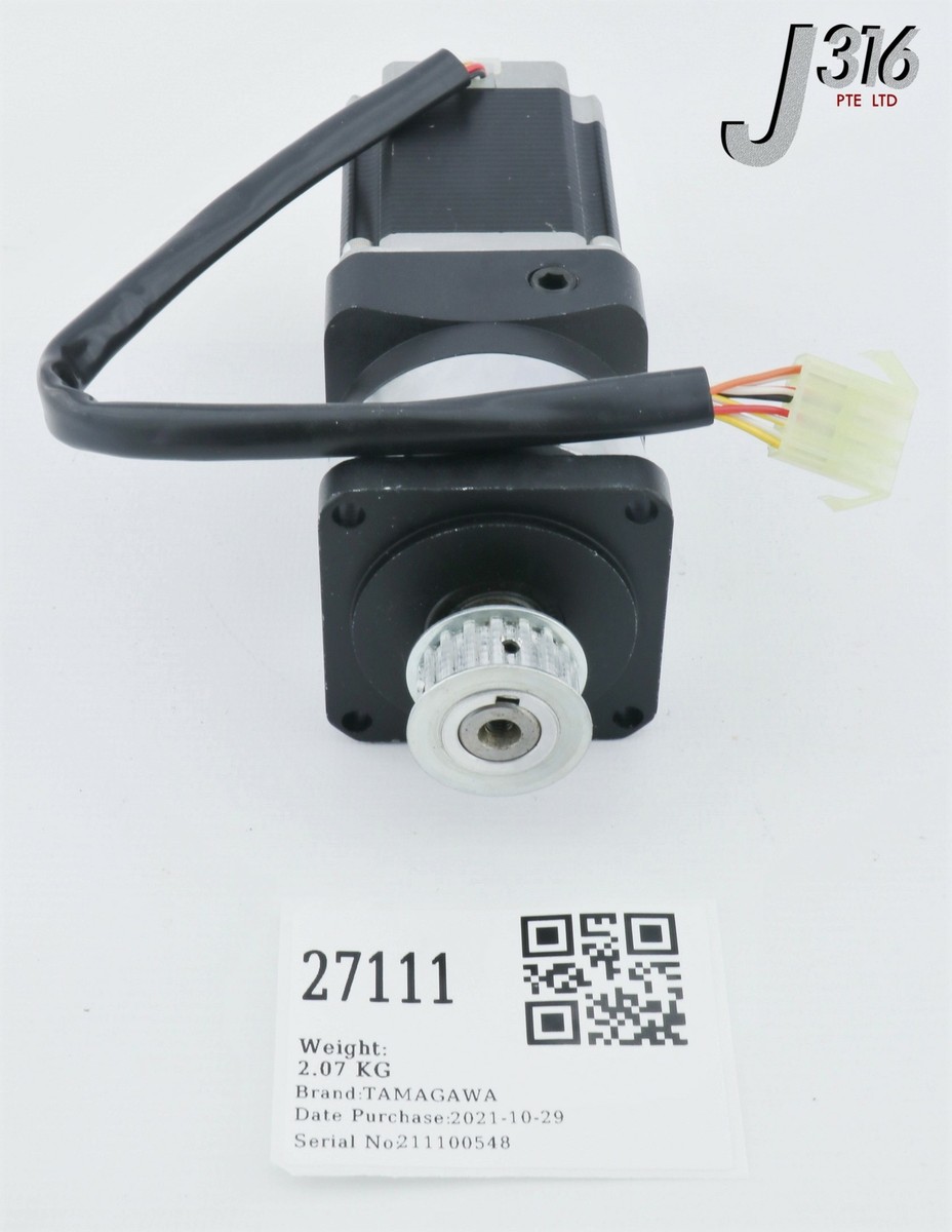 オーダー完成写真 27111 TAMAGAWA STEP MOTOR W/ REVO PE60-003-SB GEAR HEAD