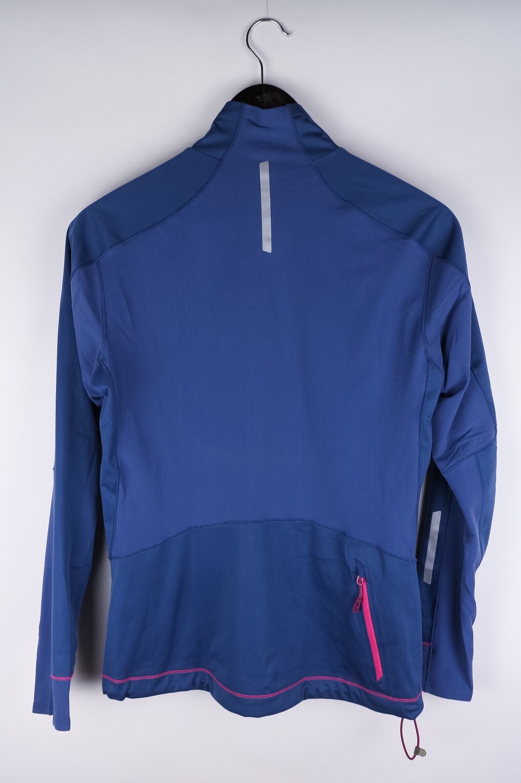Salomon AdvancedSkin Shield Donna Track Jacket Activewear Zip Intera Blu Taglia S