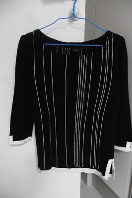 Pull Homme C&A En Coton Noir – Col Roulé – Taille M – Bon état D'occasion