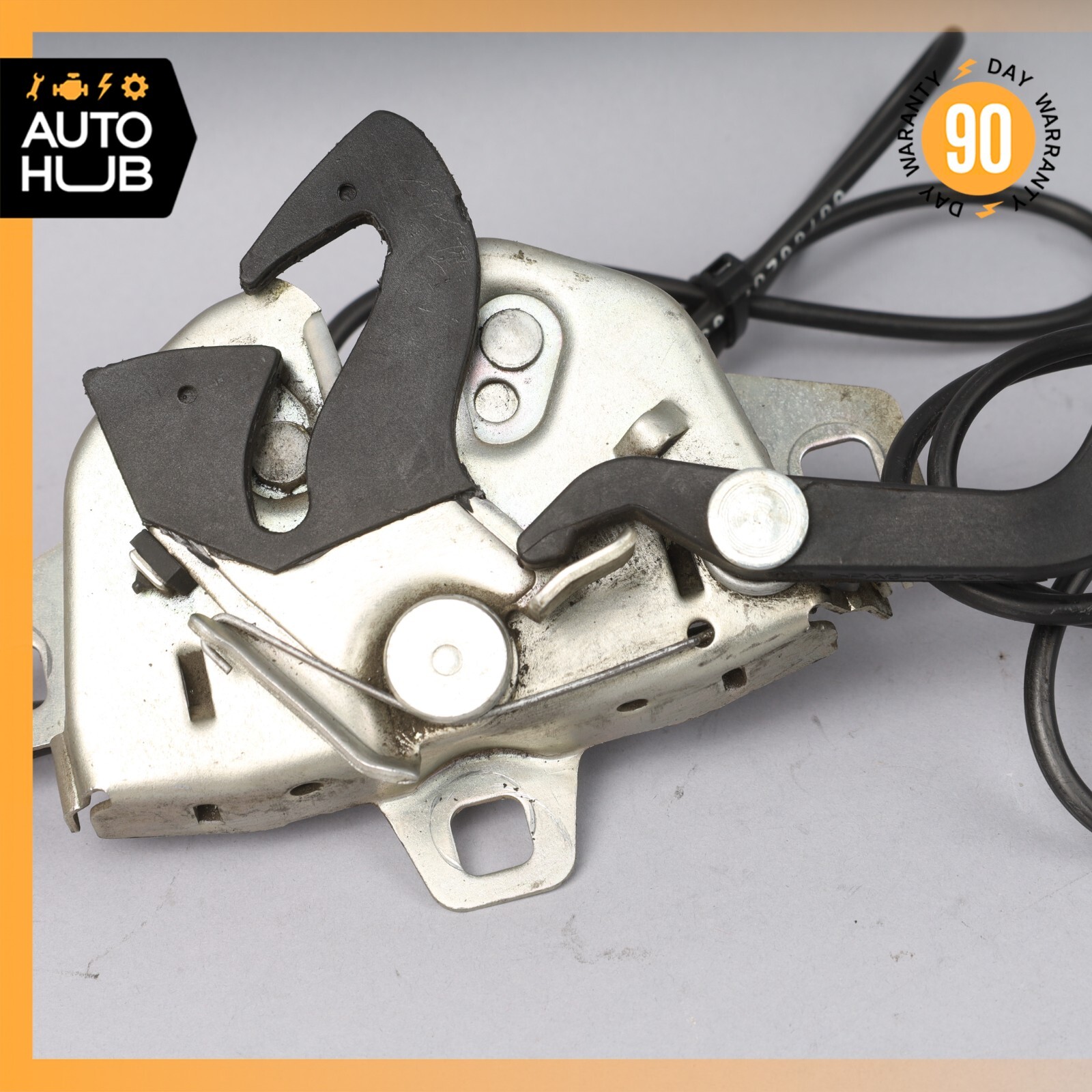 03-13 Maserati Quattroporte Hood Lock Latch Release Cable Wire OEM