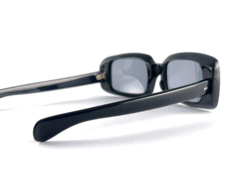 MINT VINTAGE MIDCENTURY BLACK RECTANGULAR FRAME 1… - image 6