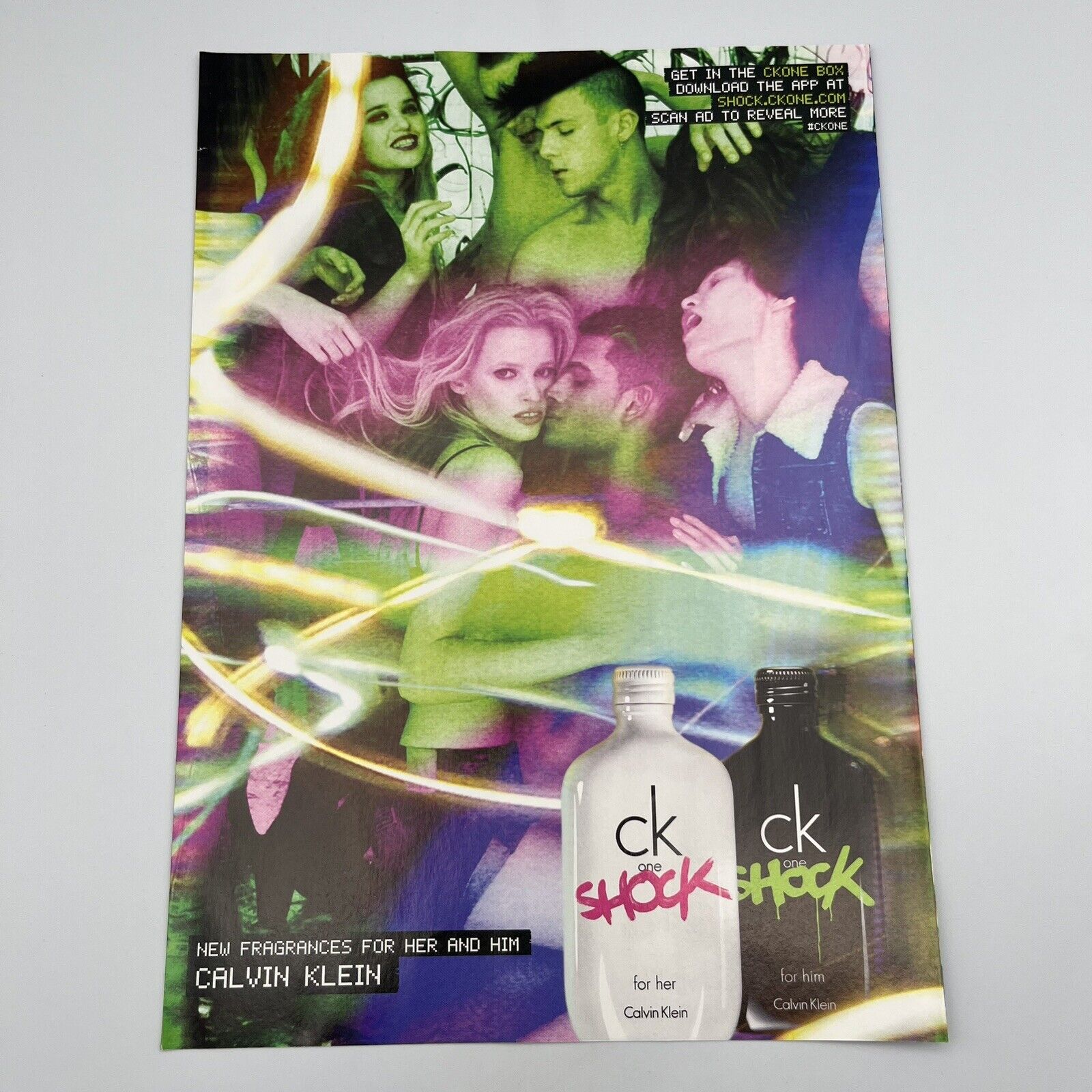 Calvin Klein CK One Shock Fragrance 2011 Print Ad 8 Calvin Klein CK One Shock Fragrance 2011 Print Ad 8