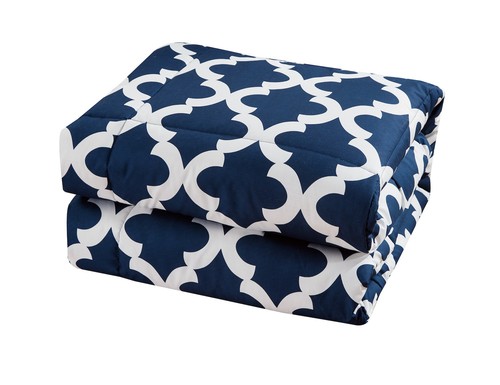 3 pcs Comforter with Pillow Shams Goose Down Alternative Ultra Soft Microfiber - Picture 13 of 16
