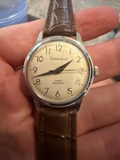 Vintage 1972 Caravelle by Bulova N2 Manual Wind 34mm Cream Dial Dress Watch