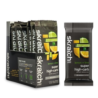 Skratch Labs Super High-Carb Drink Mix Packets - Carbohydrate Powder - Cluste...