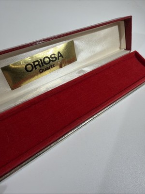 ORIOSA Quartz  Uhrendose Vintage Watch Box