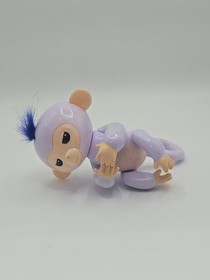 WowWee Fingerlings Interactive Toy Baby Monkey Pink Hair Tested Works