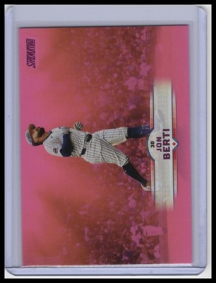2025 Stadium Club Jon Berti Pink Chicago Cubs