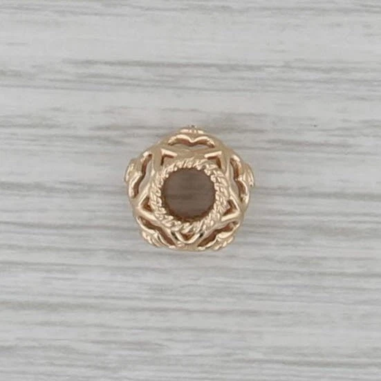 Authentisch Pandora Offenes Herz Diamanten Anhänger 750466D 14k Gold Perlen - Bild 2 von 4