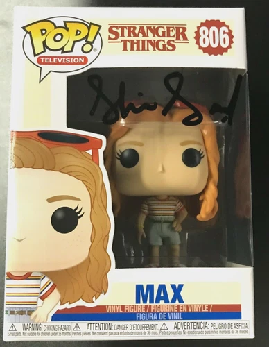 Sadie Sink Autograph STRANGER THINGS MAX Signed Funko Pop! Vinyl  #806 GA COA