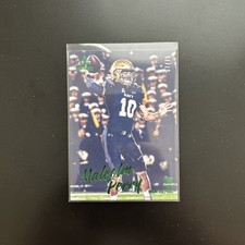 2020 Panini Luminance - Rookies Malcolm Perry #160 Green /75 (RC)