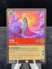 Disney Lorcana-Winterspell-Elsa-Concerned Sister- 125-Cold Foil-M/NM