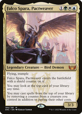 Falco Spara, Pact Weaver (Near Mint) (SNC) | (MTG) | Magic The Gathering