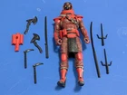 GI Joe Classified COBRA RED NINJA Loose Action Figure Hasbro