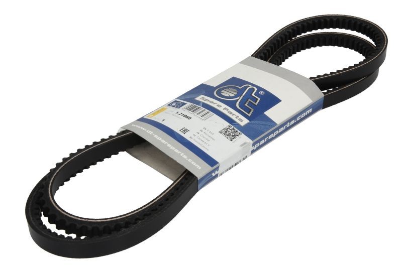 Fits DT SPARE PARTS 1.21860 V-Belt 1.21860 V-Belt (13x1650mm) fits: DAF F 2800;