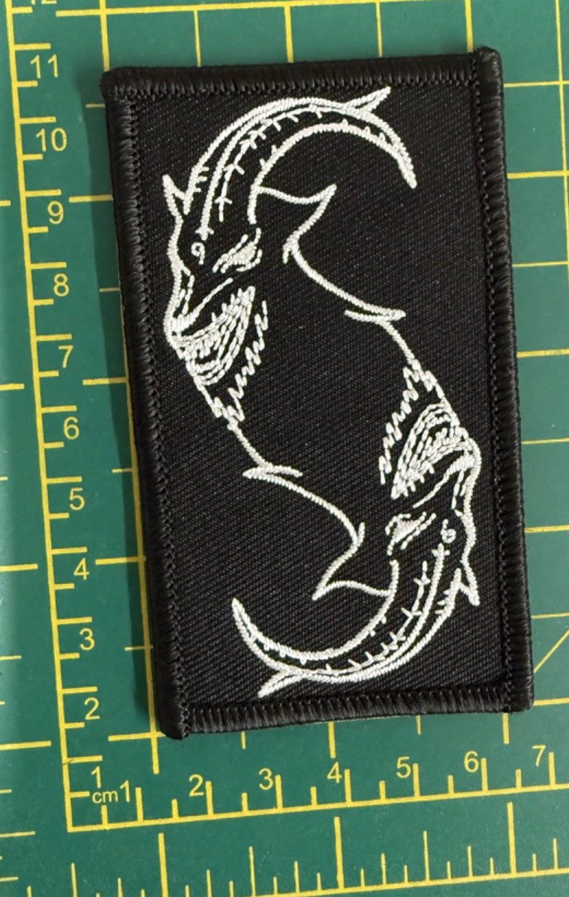 Slipknot Goat Outline Woven Sew Or Iron On Patch Officially Licensed