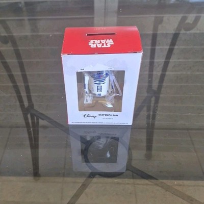 Hallmark Star Wars R2-D2 Robot Christmas Tree Ornament White/Blue/Silver