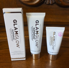 2x Glamglow Supermud Clearing Treatments, 1oz  .5oz--NIB