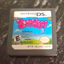 Zoobles! Spring to Life! Nintendo DS Game 2011 E NTSC-U/C Manual Zoobles