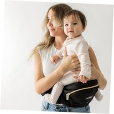 The Original Premium Quality Hip Seat Carrier   Safety-Certified Black/Gold