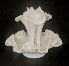 Vintage Fenton Epergne 9