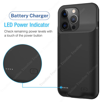 Battery Power Bank Charger Case For i-Phone 14 13 Mini 12Pro 11 16 Pro Max Cover