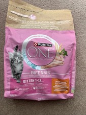 PURINA One Bifensis Dry Kitten Food. 1-12 Months 2.8kg. Exp 2027 Free P&P 8.93 per kilo