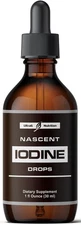 Nascent Iodine | Nascent Iodine Drops for Increased Energy & Optimal | Liquid...