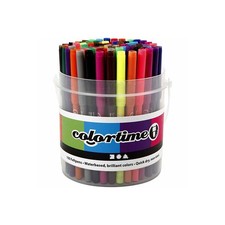 Colortime Marker, 2 mm line, asstd colours, 100asstd